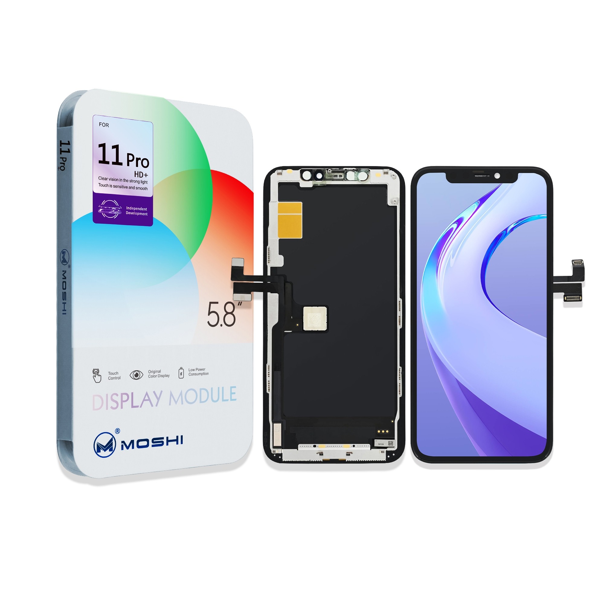 JK HD LCD Screen Assembly Replacement for Apple iPhone 11 Pro