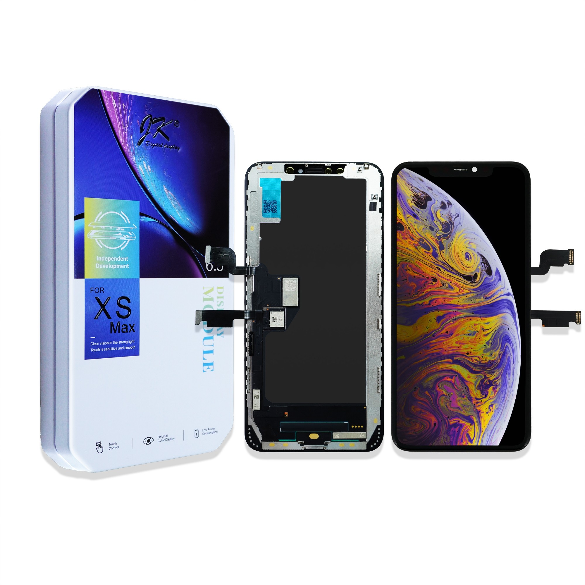 JK FHD LCD Screen Assembly Replacement for Apple iPhone Xs max