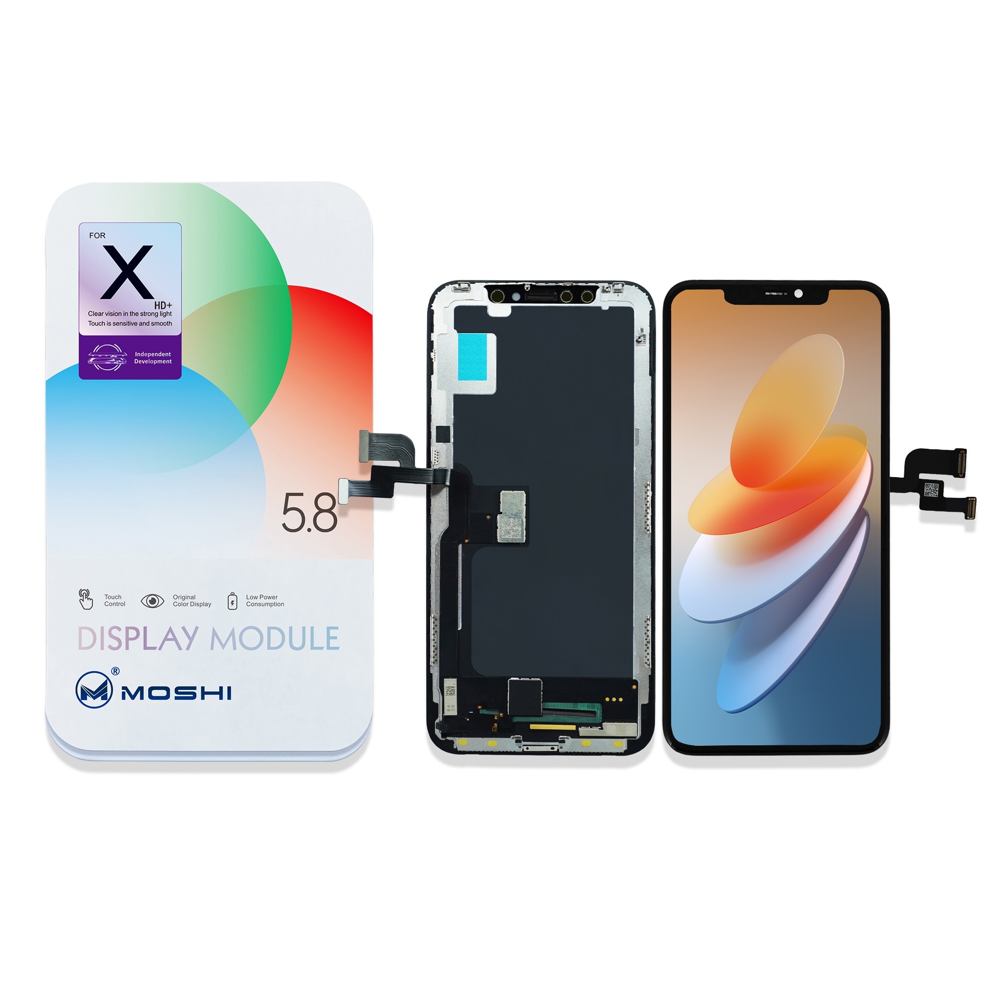 JK HD LCD Screen Assembly Replacement for Apple iPhone X