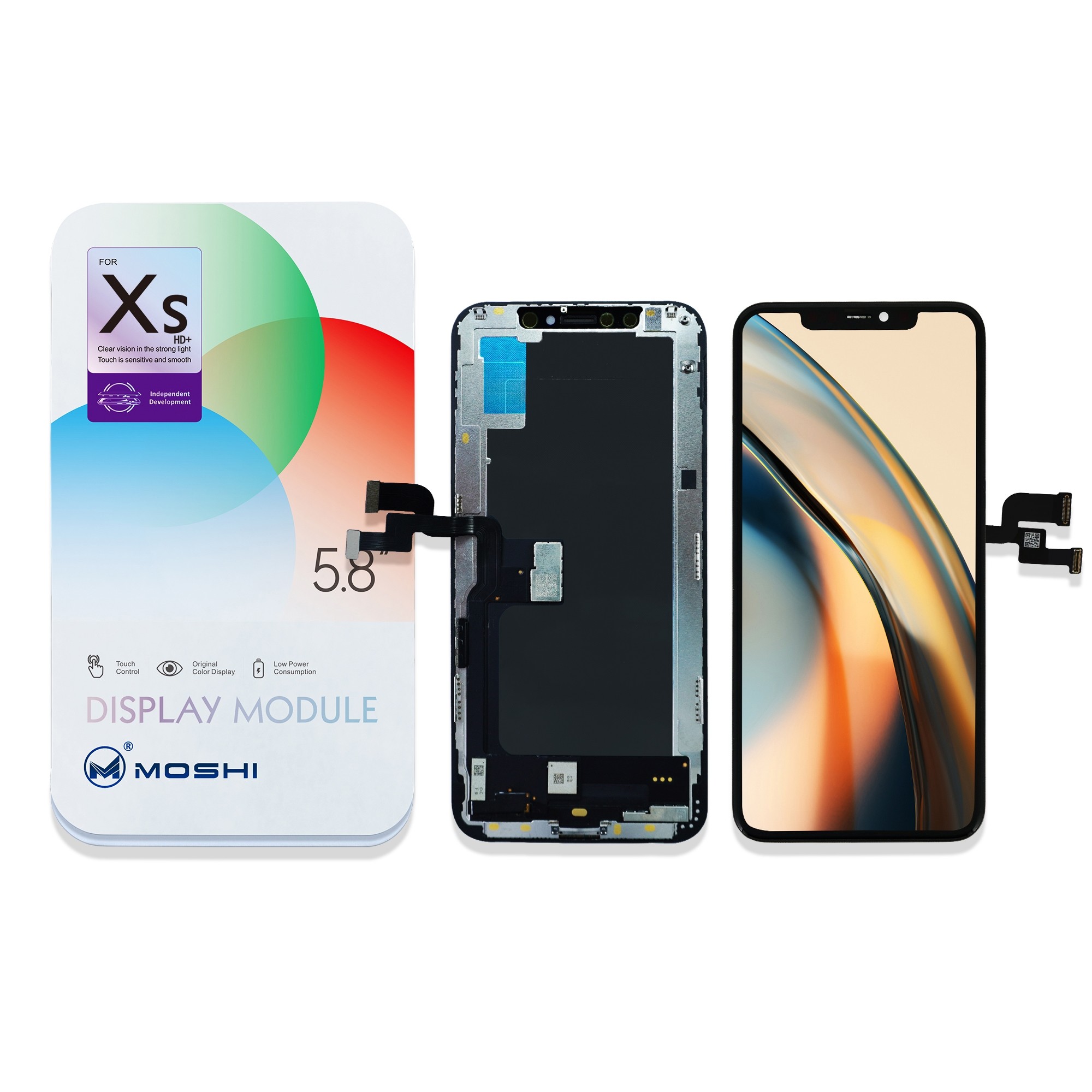 JK HD LCD Screen Assembly Replacement for Apple iPhone XS