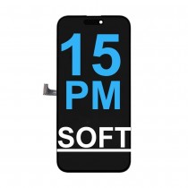 LX Soft Oled Screen Assembly Replacement for Apple iPhone 15 pro max