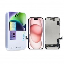 JK FHD LCD Screen Assembly Replacement for Apple iPhone 15